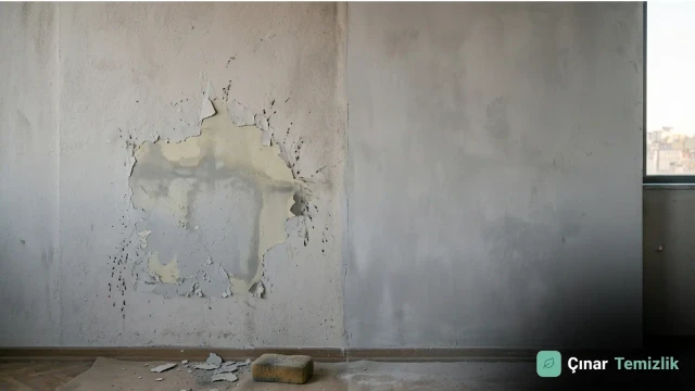 Yangın sonrası yüzeylerde temizlik, kurutma, onarım, astar ve boya uygulama sırası