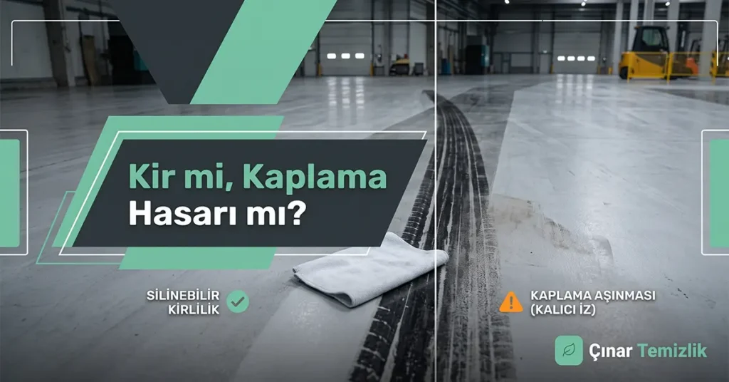 PVC ve Vinil Zemindeki Siyah İzler Temizlenir mi, Kaplama mı Hasar Görmüştür?